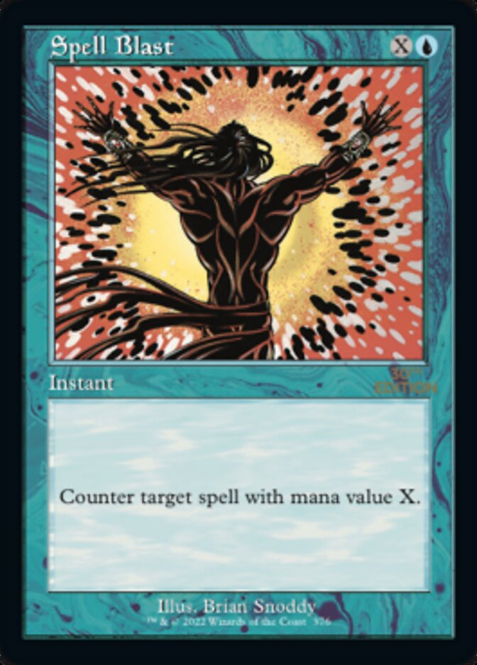 Spell Blast (Retro) [30th Anniversary Edition] - Magic: The Gathering - Card Brawlers | Quebec | Canada |