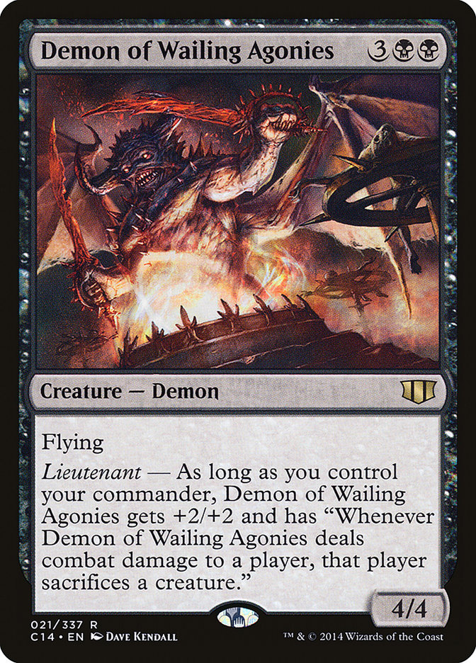 Demon of Wailing Agonies [Commander 2014] - Magic: The Gathering - Card Brawlers | Quebec | Canada |