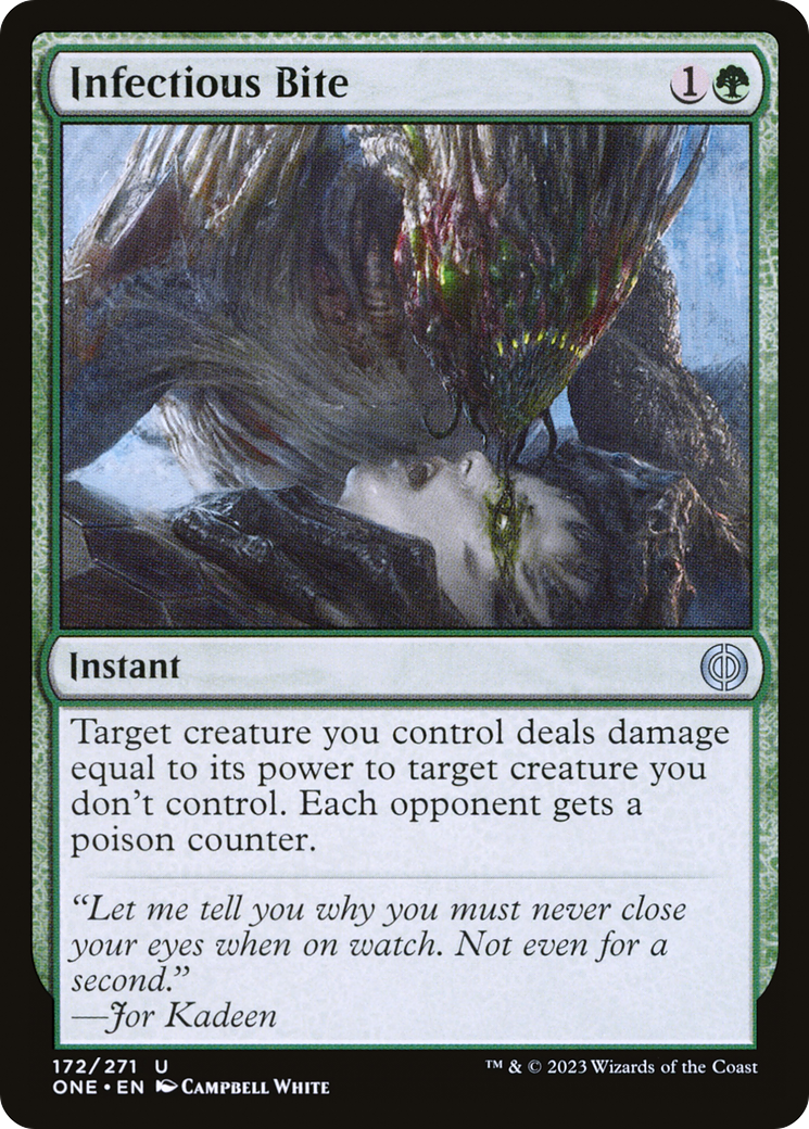 Infectious Bite [Phyrexia: All Will Be One] - Magic: The Gathering - Card Brawlers | Quebec | Canada |