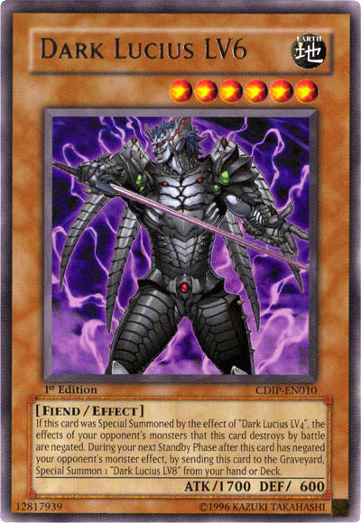 Dark Lucius LV6 [CDIP-EN010] Rare - Yu-Gi-Oh! - Card Brawlers | Quebec | Canada |