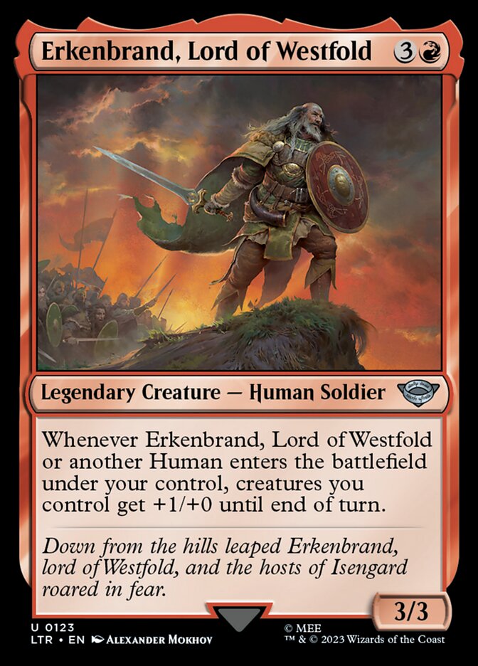 Erkenbrand, Lord of Westfold [The Lord of the Rings: Tales of Middle-Earth] - Magic: The Gathering - Card Brawlers | Quebec | Canada |