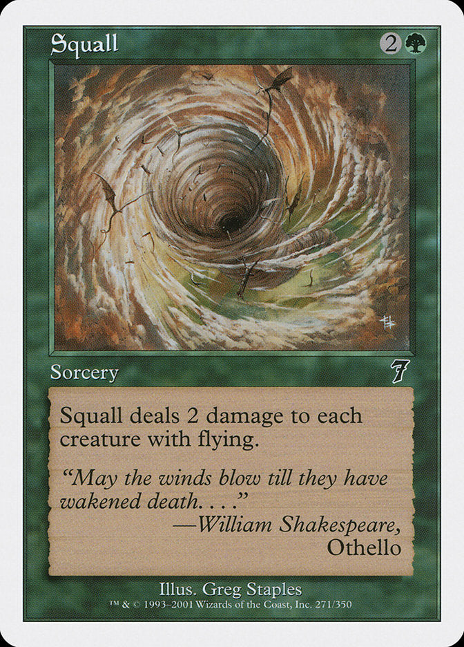 Squall [Seventh Edition] - Magic: The Gathering - Card Brawlers | Quebec | Canada |