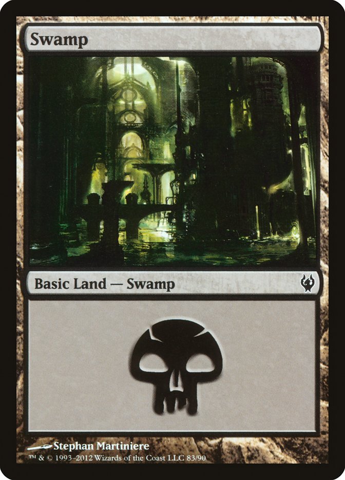Swamp (83) [Duel Decks: Izzet vs. Golgari] - Magic: The Gathering - Card Brawlers | Quebec | Canada |