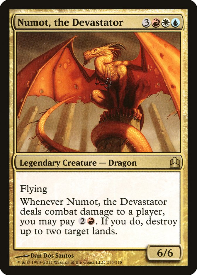 Numot, the Devastator [Commander 2011] - Magic: The Gathering - Card Brawlers | Quebec | Canada |
