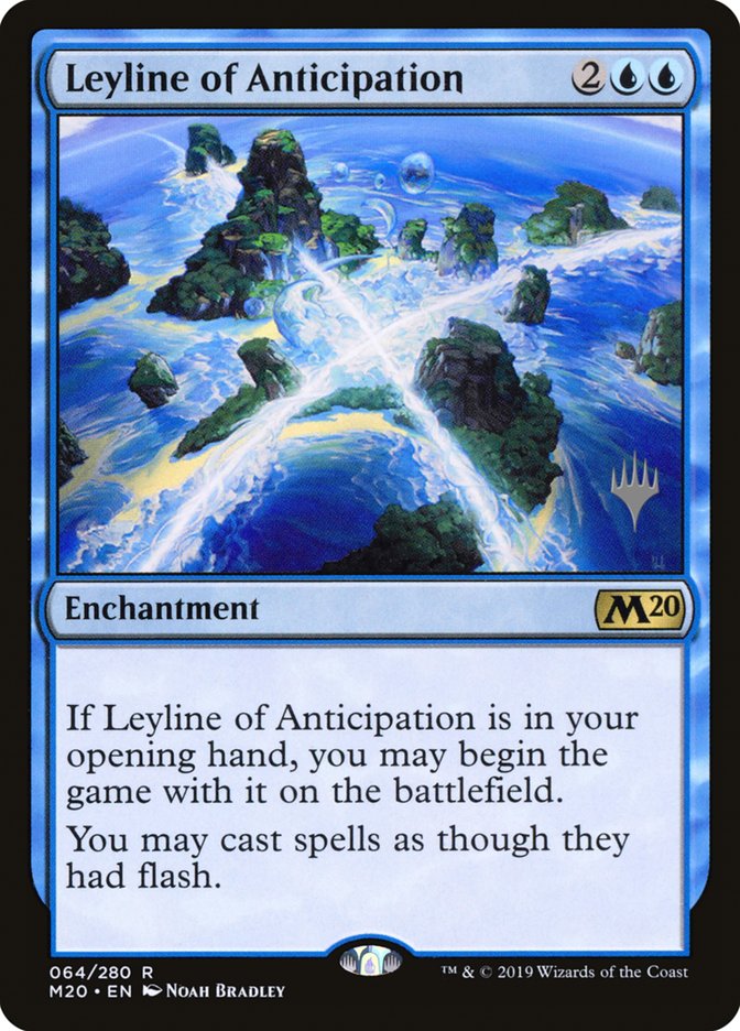 Leyline of Anticipation (Promo Pack) [Core Set 2020 Promos] - Magic: The Gathering - Card Brawlers | Quebec | Canada |