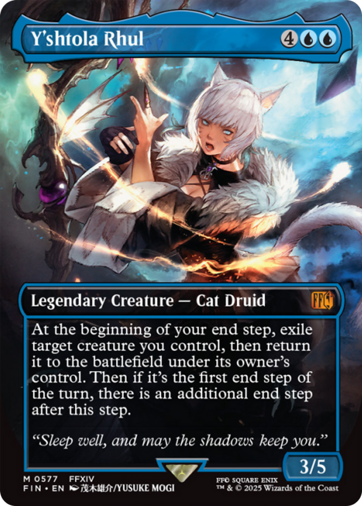 Y'shtola Rhul (Borderless) [FINAL FANTASY] - Magic: The Gathering - Card Brawlers | Quebec | Canada |