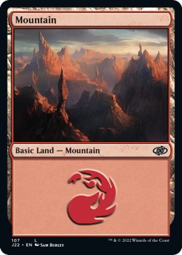 Mountain (107) [Jumpstart 2022] - Magic: The Gathering - Card Brawlers | Quebec | Canada |