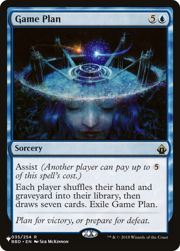 Game Plan [The List] - Magic: The Gathering - Card Brawlers | Quebec | Canada |