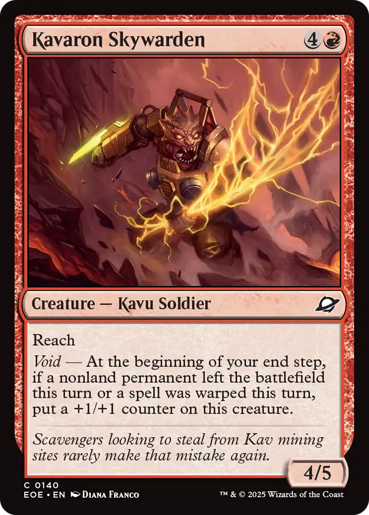 Kavaron Skywarden [Edge of Eternities] - Magic: The Gathering - Card Brawlers | Quebec | Canada |