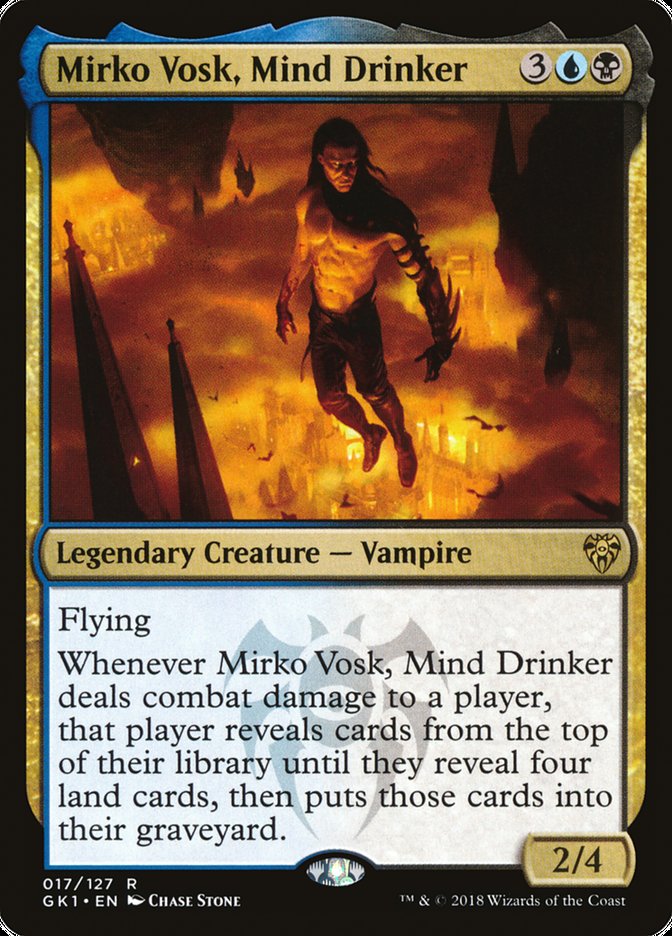 Mirko Vosk, Mind Drinker [Guilds of Ravnica Guild Kit] - Magic: The Gathering - Card Brawlers | Quebec | Canada |