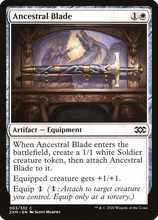 Ancestral Blade [Double Masters] - Magic: The Gathering - Card Brawlers | Quebec | Canada |