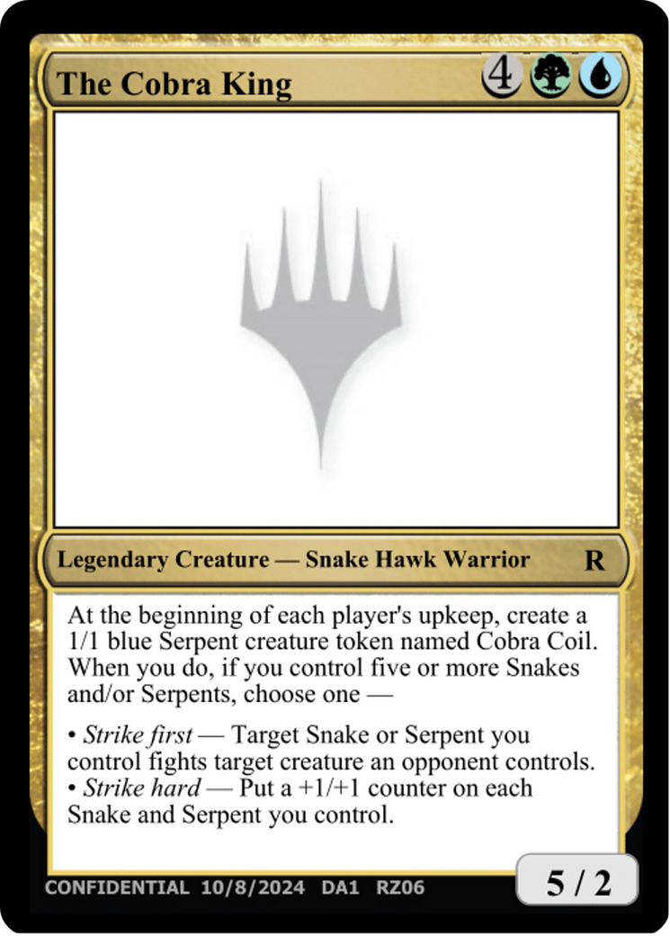 The Cobra King [Unknown Event] - Magic: The Gathering - Card Brawlers | Quebec | Canada |