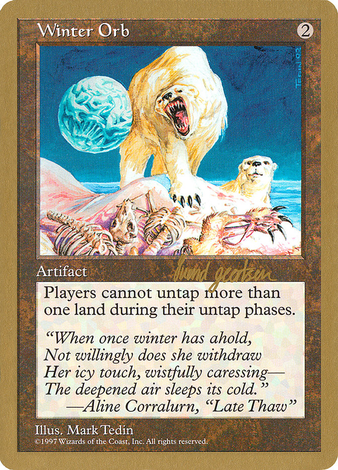 Winter Orb (Svend Geertsen) [World Championship Decks 1997] - Magic: The Gathering - Card Brawlers | Quebec | Canada |