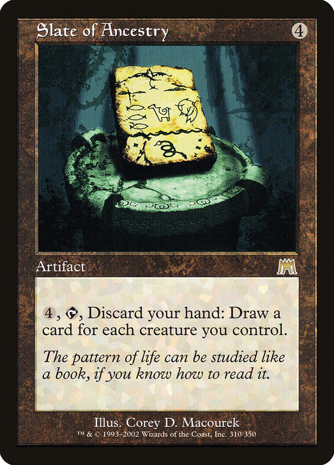Slate of Ancestry [Onslaught] - Magic: The Gathering - Card Brawlers | Quebec | Canada |