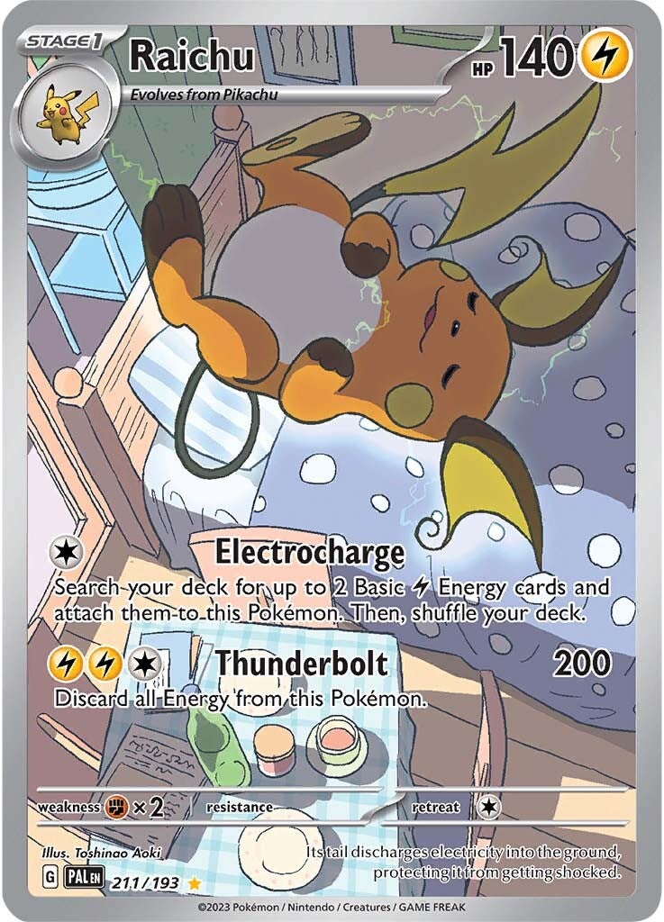 Raichu (211/193) [Scarlet & Violet: Paldea Evolved] - Pokémon - Card Brawlers | Quebec | Canada |