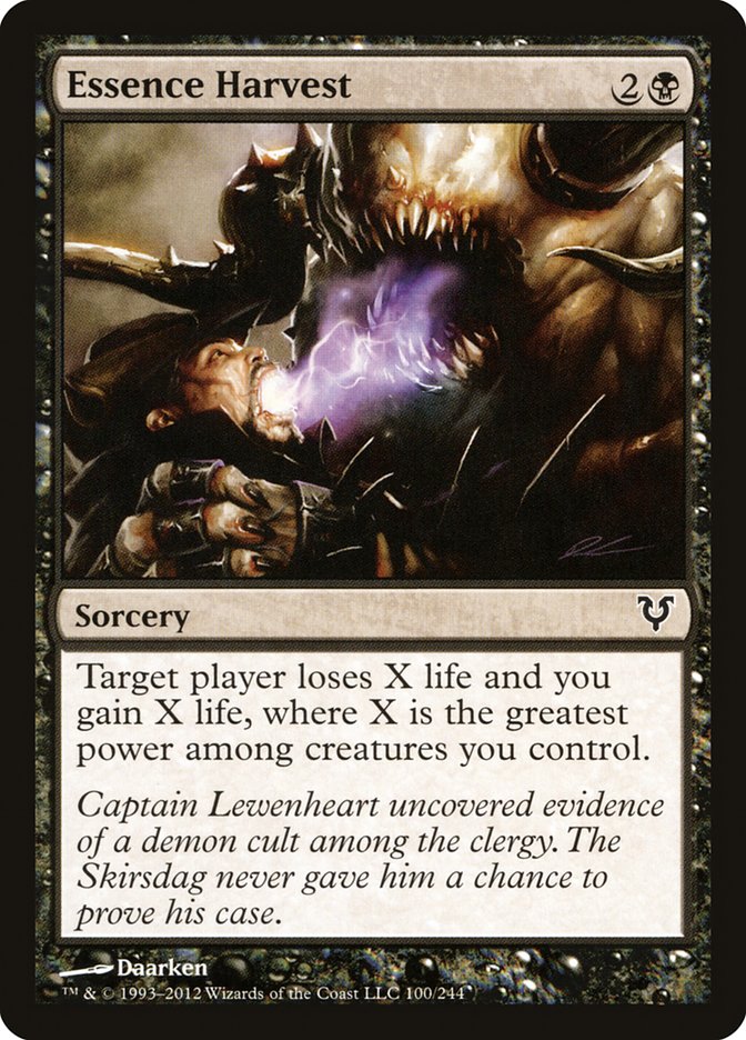 Essence Harvest [Avacyn Restored] - Magic: The Gathering - Card Brawlers | Quebec | Canada |