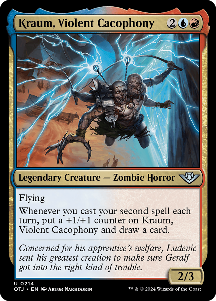 Kraum, Violent Cacophony [Outlaws of Thunder Junction] - Magic: The Gathering - Card Brawlers | Quebec | Canada |