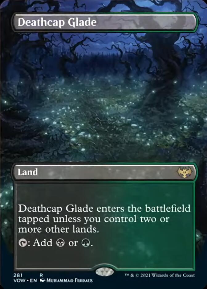 Deathcap Glade (Borderless Alternate Art) [Innistrad: Crimson Vow] - Magic: The Gathering - Card Brawlers | Quebec | Canada |