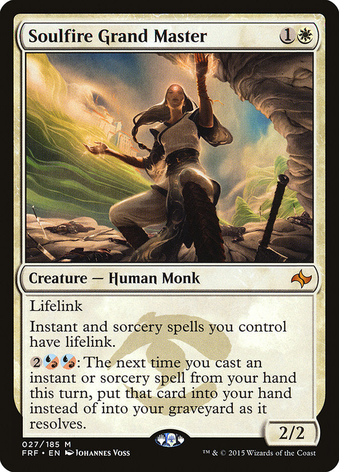 Soulfire Grand Master [Fate Reforged] - Magic: The Gathering - Card Brawlers | Quebec | Canada |