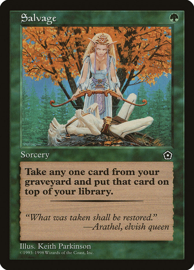 Salvage [Portal Second Age] - Magic: The Gathering - Card Brawlers | Quebec | Canada |