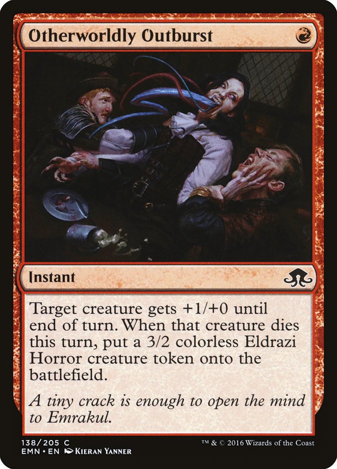 Otherworldly Outburst [Eldritch Moon] - Magic: The Gathering - Card Brawlers | Quebec | Canada |