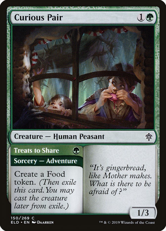 Curious Pair // Treats to Share [Throne of Eldraine] - Magic: The Gathering - Card Brawlers | Quebec | Canada |