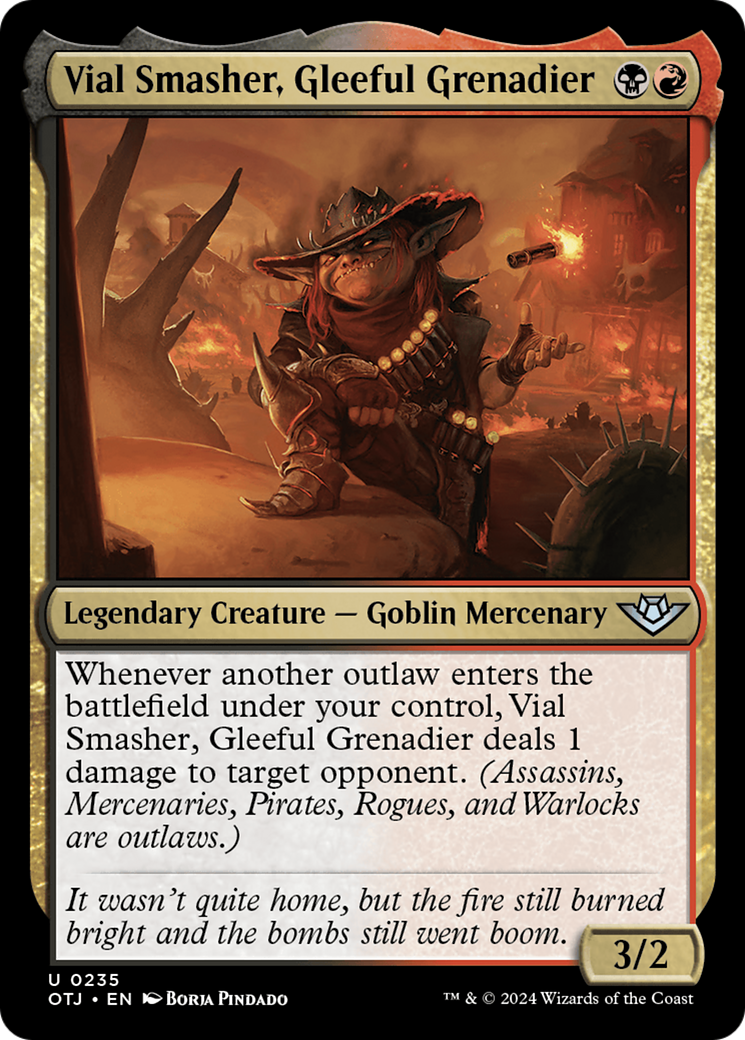 Vial Smasher, Gleeful Grenadier [Outlaws of Thunder Junction] - Magic: The Gathering - Card Brawlers | Quebec | Canada |