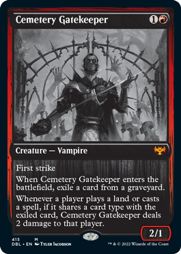 Cemetery Gatekeeper [Innistrad: Double Feature] - Magic: The Gathering - Card Brawlers | Quebec | Canada |