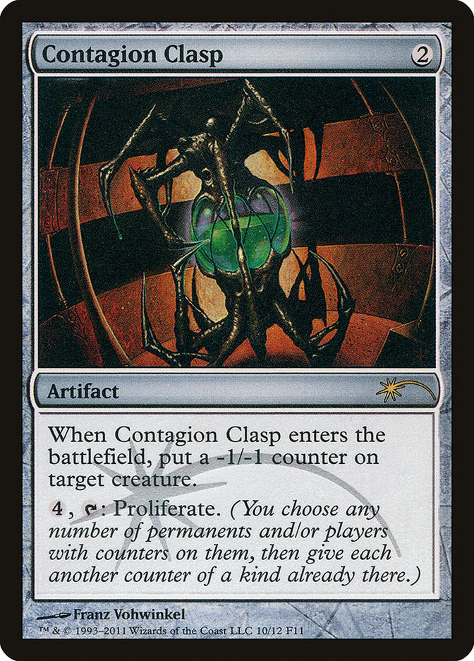 Contagion Clasp [Friday Night Magic 2011] - Magic: The Gathering - Card Brawlers | Quebec | Canada |