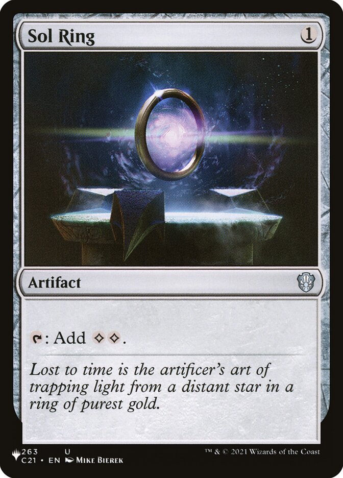 Sol Ring [Secret Lair: Heads I Win, Tails You Lose] - Magic: The Gathering - Card Brawlers | Quebec | Canada |