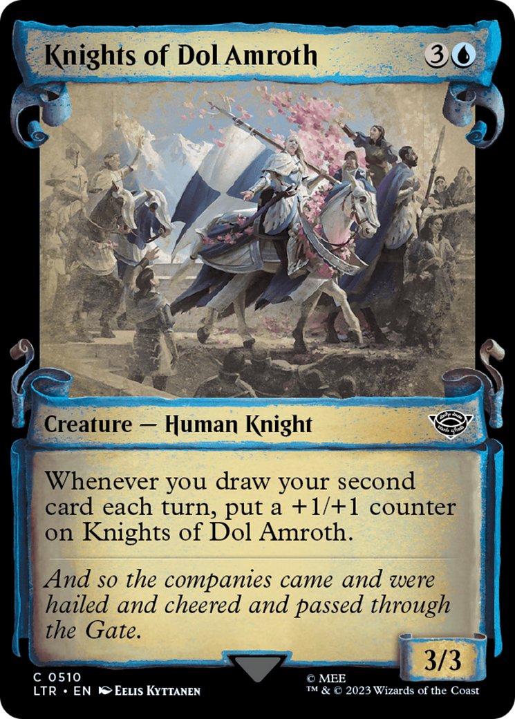 Knights of Dol Amroth [The Lord of the Rings: Tales of Middle-Earth Showcase Scrolls] - Magic: The Gathering - Card Brawlers | Quebec | Canada |
