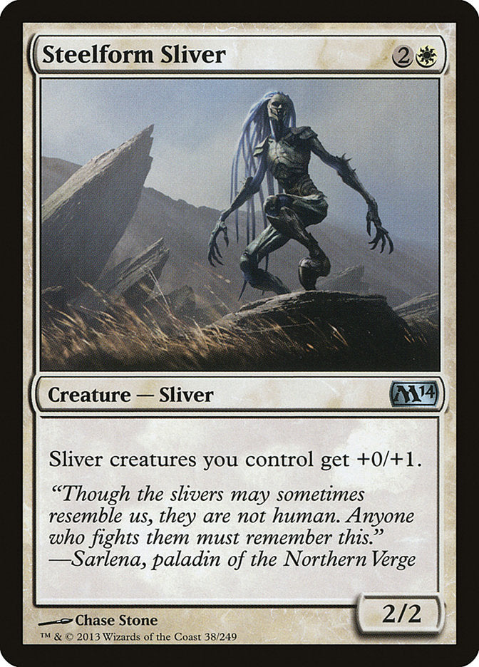 Steelform Sliver [Magic 2014] - Magic: The Gathering - Card Brawlers | Quebec | Canada |