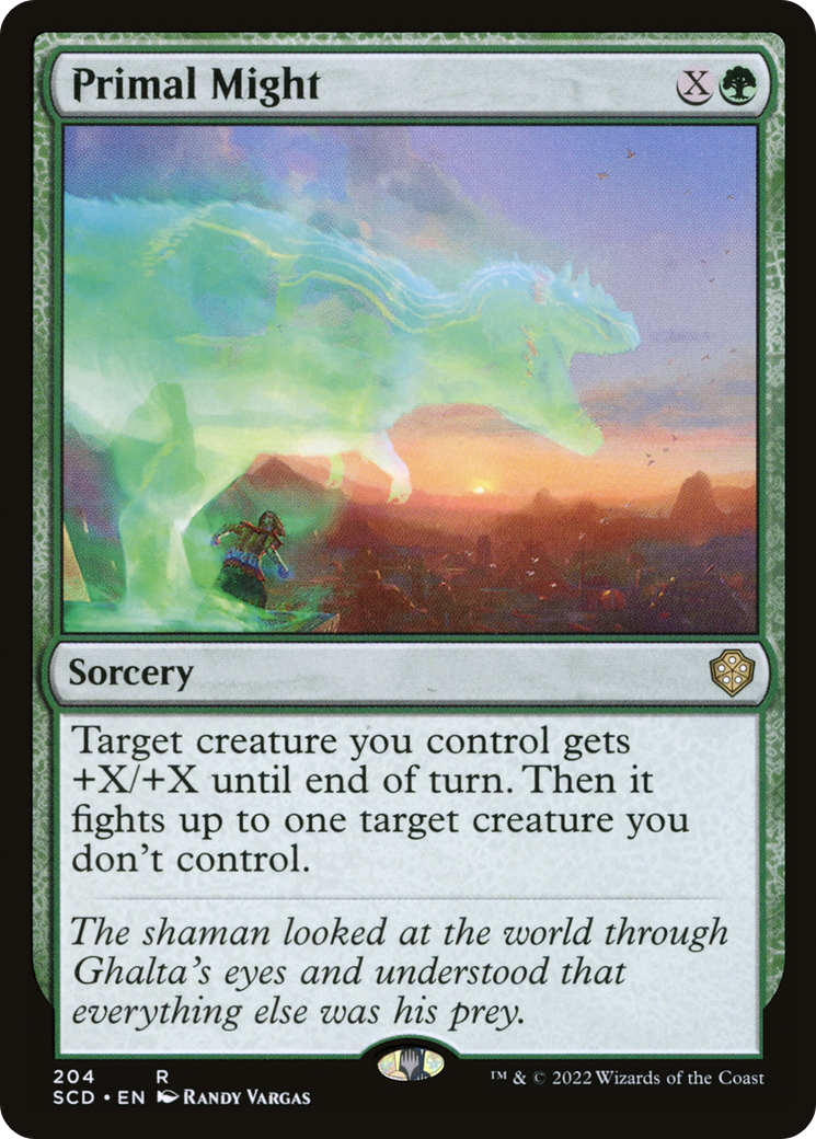 Primal Might [Starter Commander Decks] - Magic: The Gathering - Card Brawlers | Quebec | Canada |
