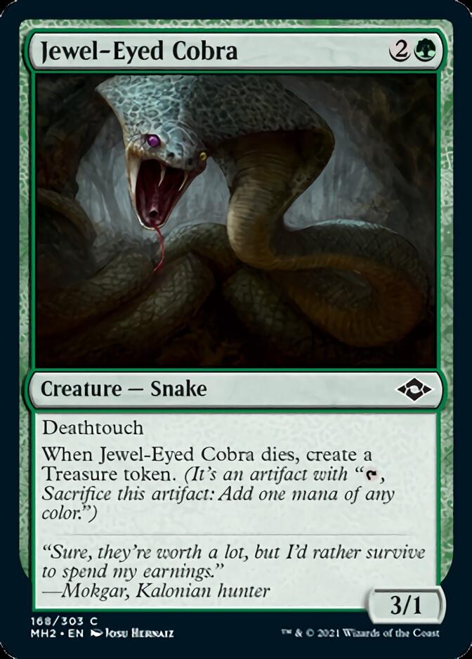 Jewel-Eyed Cobra [Modern Horizons 2] - Magic: The Gathering - Card Brawlers | Quebec | Canada |
