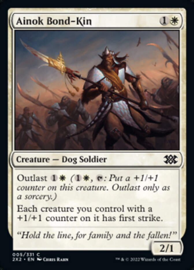Ainok Bond-Kin [Double Masters 2022] - Magic: The Gathering - Card Brawlers | Quebec | Canada |