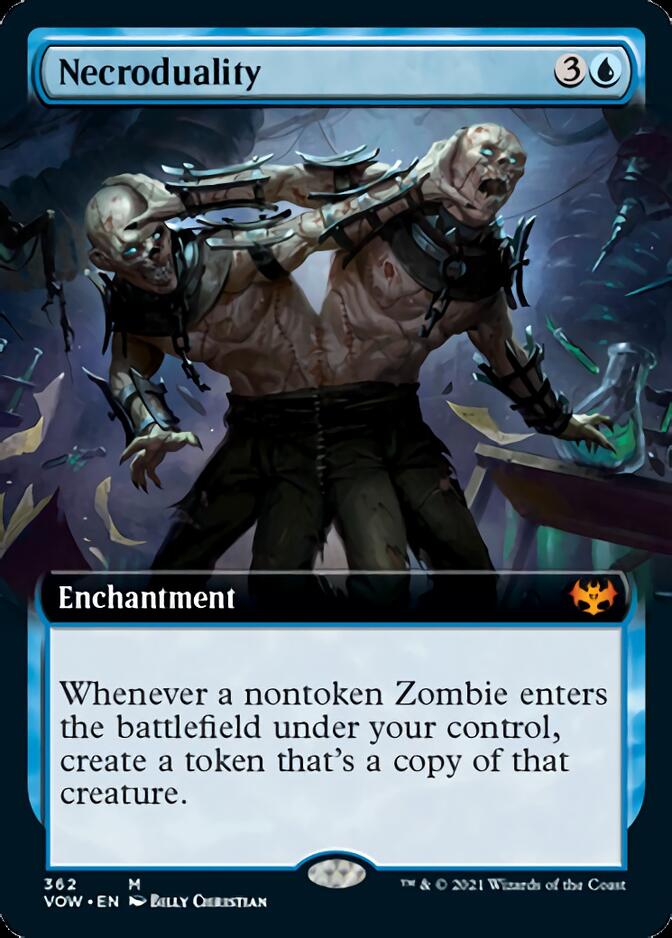 Necroduality (Extended Art) [Innistrad: Crimson Vow] - Magic: The Gathering - Card Brawlers | Quebec | Canada |