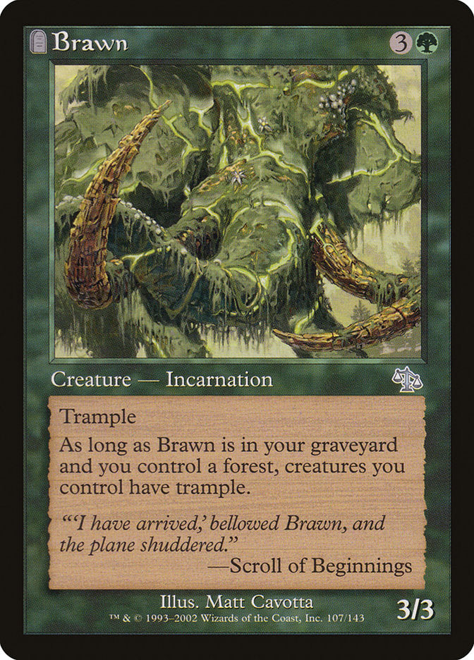Brawn [Judgment] - Magic: The Gathering - Card Brawlers | Quebec | Canada |