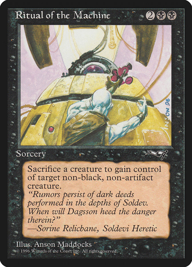 Ritual of the Machine [Alliances] - Magic: The Gathering - Card Brawlers | Quebec | Canada |