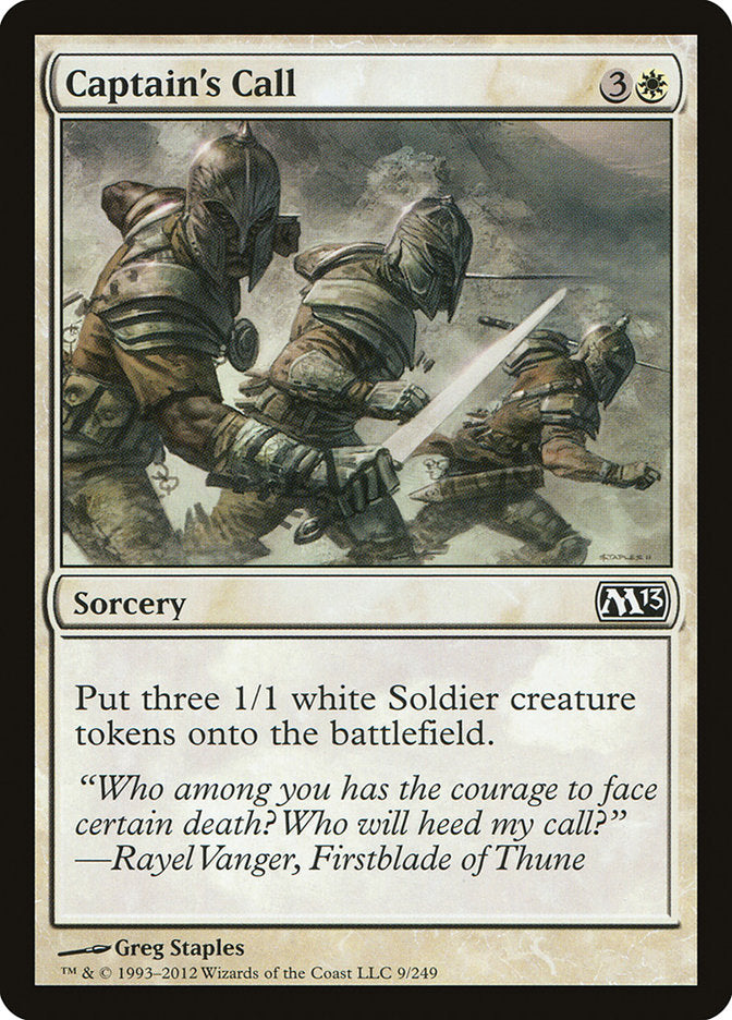 Captain's Call [Magic 2013] - Magic: The Gathering - Card Brawlers | Quebec | Canada |