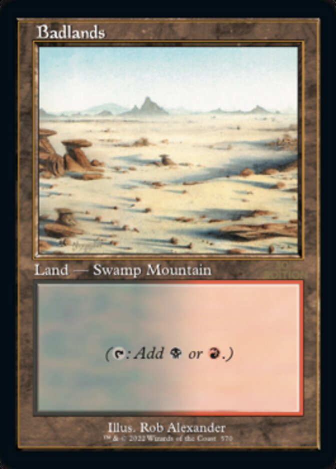 Badlands (Retro) [30th Anniversary Edition] - Magic: The Gathering - Card Brawlers | Quebec | Canada |