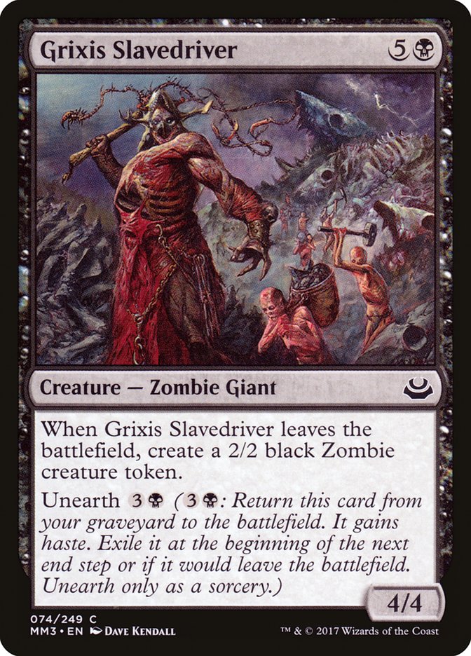 Grixis Slavedriver [Modern Masters 2017] - Magic: The Gathering - Card Brawlers | Quebec | Canada |