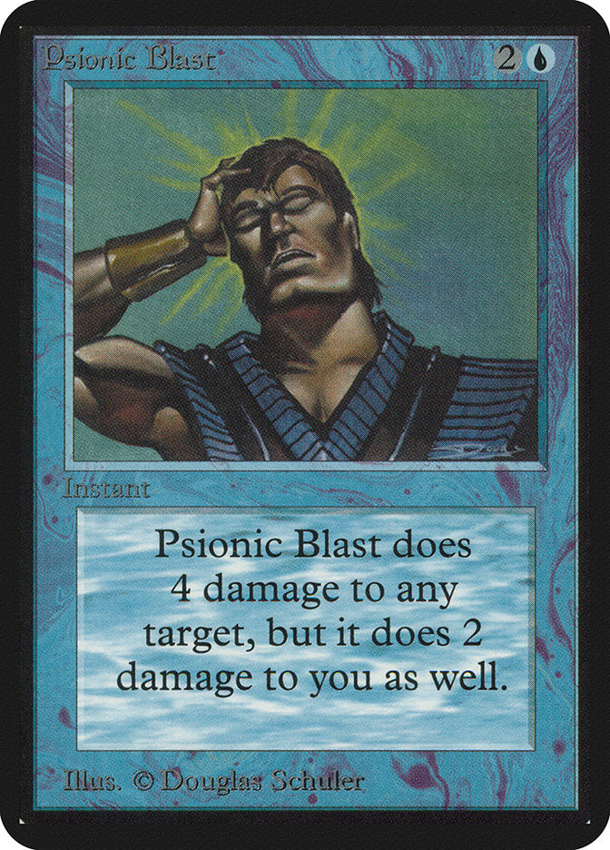 Psionic Blast [Alpha Edition] - Magic: The Gathering - Card Brawlers | Quebec | Canada |