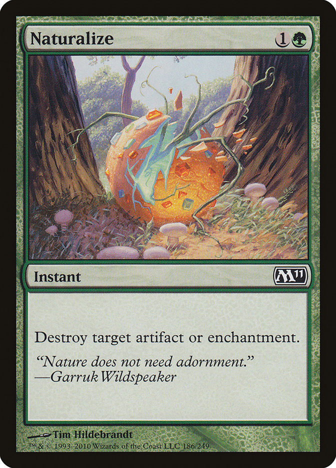 Naturalize [Magic 2011] - Magic: The Gathering - Card Brawlers | Quebec | Canada |
