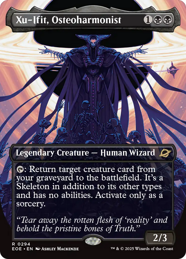 Xu-Ifit, Osteoharmonist (Borderless) [Edge of Eternities] - Magic: The Gathering - Card Brawlers | Quebec | Canada |