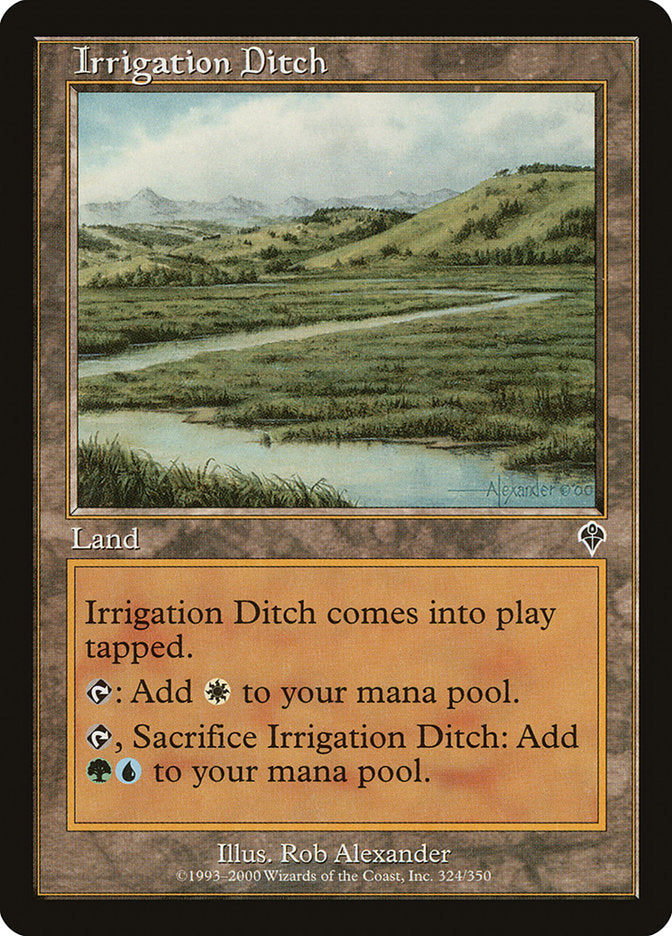 Irrigation Ditch [Invasion] - Magic: The Gathering - Card Brawlers | Quebec | Canada |
