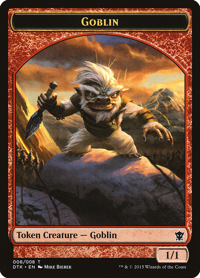 Goblin Token [Dragons of Tarkir Tokens] - Magic: The Gathering - Card Brawlers | Quebec | Canada |