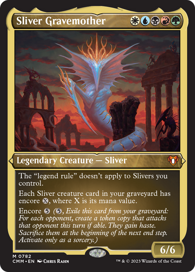 Sliver Gravemother (Display Commander) (Foil Etched) [Commander Masters] - Magic: The Gathering - Card Brawlers | Quebec | Canada |
