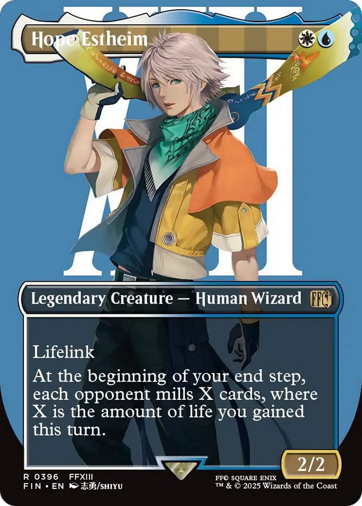 Hope Estheim (Borderless) [FINAL FANTASY] - Magic: The Gathering - Card Brawlers | Quebec | Canada |