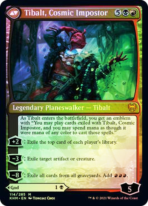 Valki, God of Lies // Tibalt, Cosmic Impostor [Kaldheim Prerelease Promos] - Magic: The Gathering - Card Brawlers | Quebec | Canada |