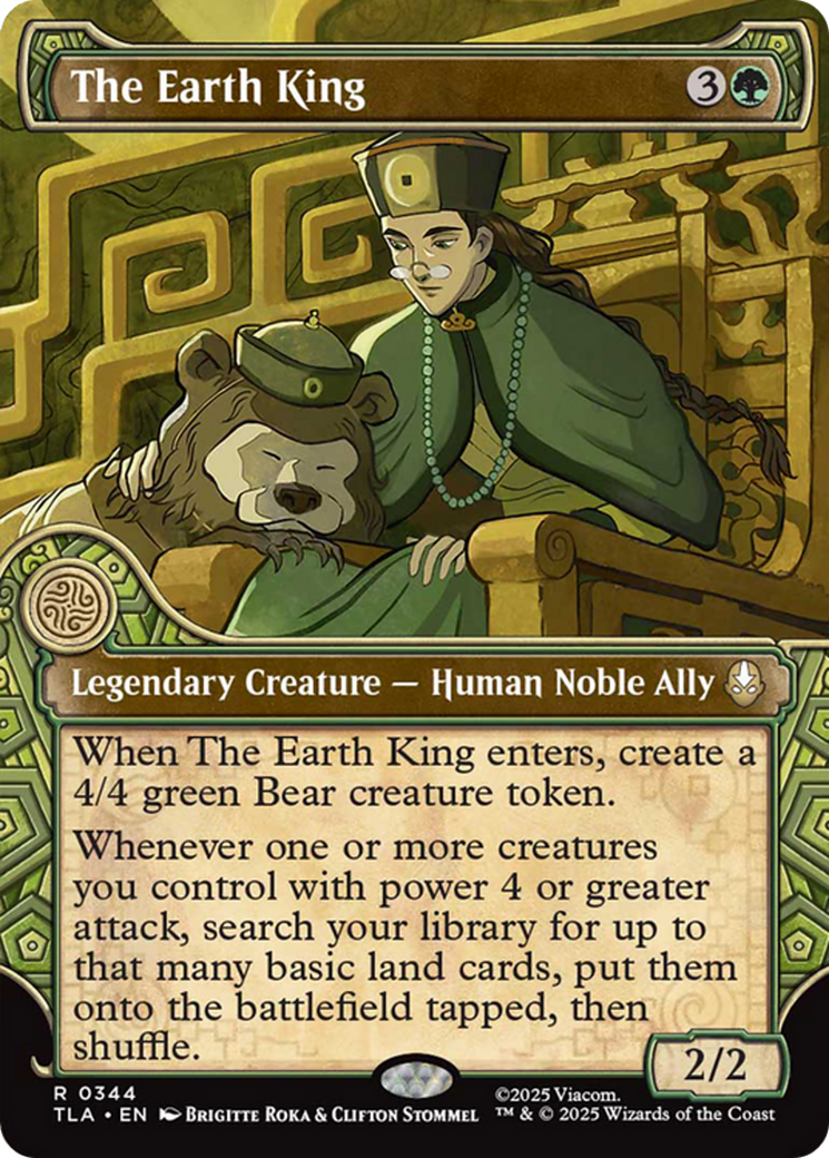 The Earth King (Showcase) [Avatar: The Last Airbender] - Magic: The Gathering - Card Brawlers | Quebec | Canada |